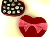 Chocolate Candy Pieces in Heart Box 3D Model .max .obj .3ds .fbx