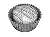 Chocolate Candy Pieces in Heart Box 3D Model .max .obj .3ds .fbx