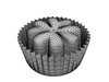 Chocolate Candy Pieces in Heart Box 3D Model .max .obj .3ds .fbx