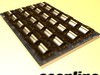 Chocolate Candy Pieces in Heart Box 3D Model .max .obj .3ds .fbx