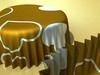 Chocolate Candy Pieces in Heart Box 3D Model .max .obj .3ds .fbx