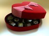 Chocolate Candy Pieces in Heart Box 3D Model .max .obj .3ds .fbx