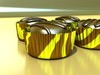 Chocolate Candy Pieces in Heart Box 3D Model .max .obj .3ds .fbx