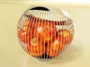 Red Apples in Decorative Metal Wire Container 3D Model .max .obj .3ds .fbx