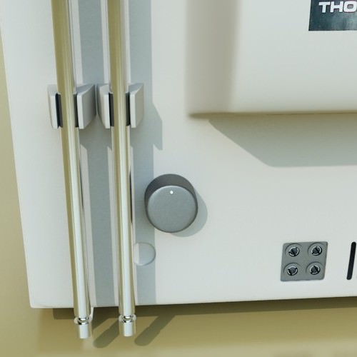 Retro TV High res 3D Model .max .obj .3ds .fbx