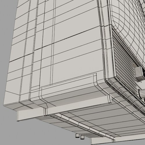 Retro TV High res 3D Model .max .obj .3ds .fbx
