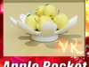 Yellow Apples in Bowl 3D Model