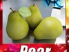 Pear High Resolution 3D Model