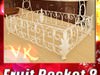 Fancy Metal Fruit Basket 08 3D Model