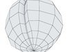 Photorealistic Peach High Resolution 3D Model .max .obj .3ds .fbx