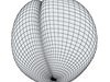 Photorealistic Peach High Resolution 3D Model .max .obj .3ds .fbx