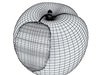 Photorealistic Peach High Resolution 3D Model .max .obj .3ds .fbx