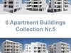 6 Apartment Buildings Nr5 3D Model