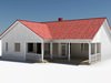 Textured House 05 3D Model