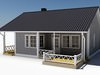 Textured House 07 3D Model