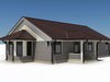 Textured House 15 3D Model