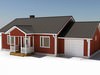 Textured House 03 3D Model