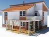 Textured House 09 3D Model