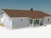 Textured House 01 3D Model