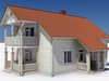 Textured House 20 3D Model