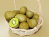 Fruits and Basket Collection 3D Model .max .obj .3ds .fbx