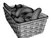Fruits and Basket Collection 3D Model .max .obj .3ds .fbx