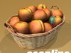 Fruits and Basket Collection 3D Model .max .obj .3ds .fbx