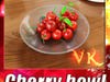 Cherries in Glass Bowl High Res 3D Model