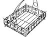 Basket and bowls collection 14 items 3D Model .max .obj .3ds .fbx