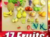 17 Fruits Collection High Res Textures