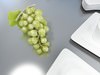 Green Grapes in Glass Bowl 3D Model .max .obj .3ds .fbx