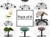 8 Adjustable Height Stools