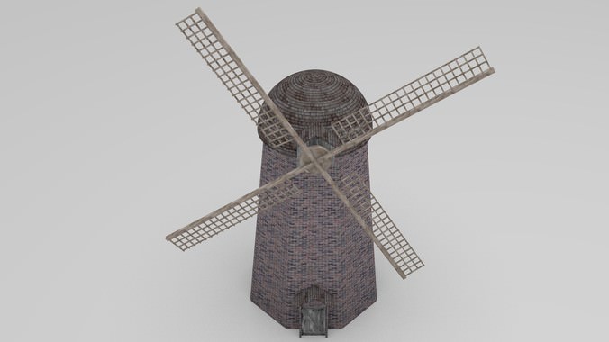 Wind mill 3D model