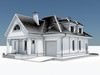 Traditional House 07 3D Model .max .obj .3ds .lwo .lw .lws .hrc .xsi