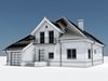 Traditional House 02 3D Model .max .obj .3ds .lwo .lw .lws .hrc .xsi