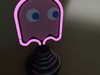 Table Lamp Pac Man Ghost 3D Model .max .3ds .fbx