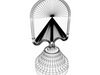 Table Lamp Pac Man Ghost 3D Model .max .3ds .fbx