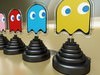 Table Lamp Pac Man Ghost 3D Model .max .3ds .fbx
