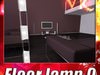 Modern Floor Lamp 09 Totem 3D Model