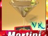 Martini Liquor Glass 3D Model