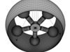 Modern Pendant Lamp 06 3D Model .max .obj .3ds .fbx