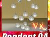 Modern Pendant Lamp 04 3D Model