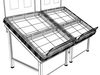 Fruit Stand Smoothable 3D Model .max .obj .3ds .fbx