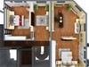 3D Model Photoreal Apartment or Hotel Suite B2-c07 3D Model .max
