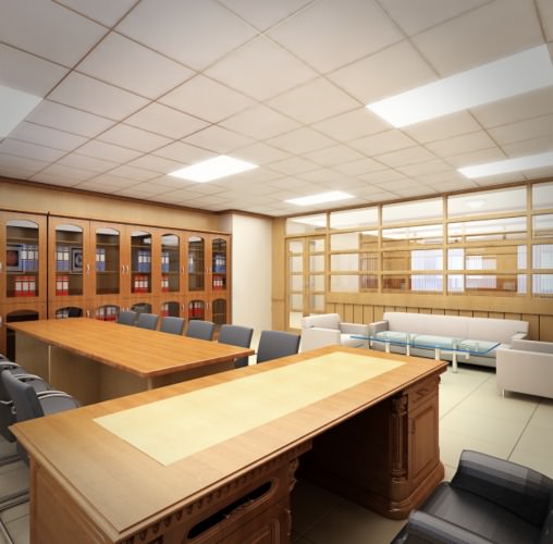 3D Model cutaway Detailed Office Building Interior Scenes 3D Model .max