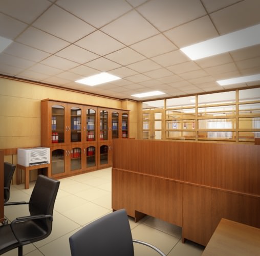 3D Model cutaway Detailed Office Building Interior Scenes 3D Model .max
