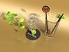 Mojito Cocktail High Detail 3D Model .max .obj .3ds .fbx