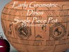 Greek Early Geometric Dinos Single Piece Pot GRKdinos23EG01