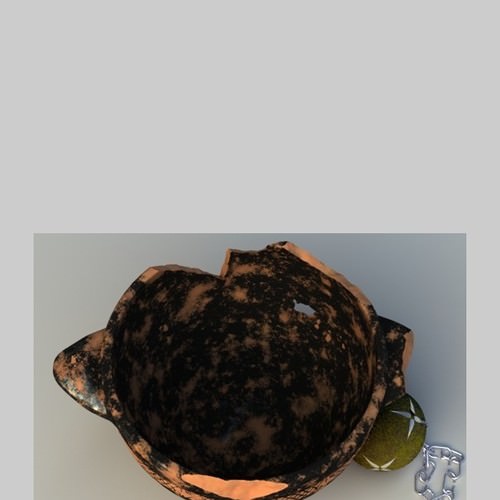 Greek Corinthian Early Geometric Skyphos Single Piece Pot GRKskc32EG01 3D Model .obj .lwo .lw .lws