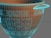 Greek Corinthian Early Geometric Skyphos Single Piece Pot GRKskc32EG01 3D Model .obj .lwo .lw .lws